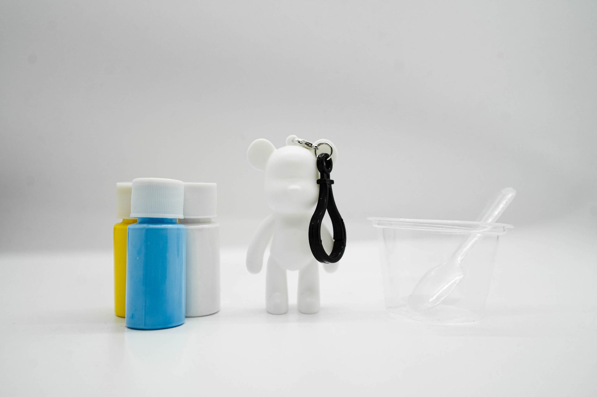  Bear Keychain Mold Kit, DIY Production Silicone